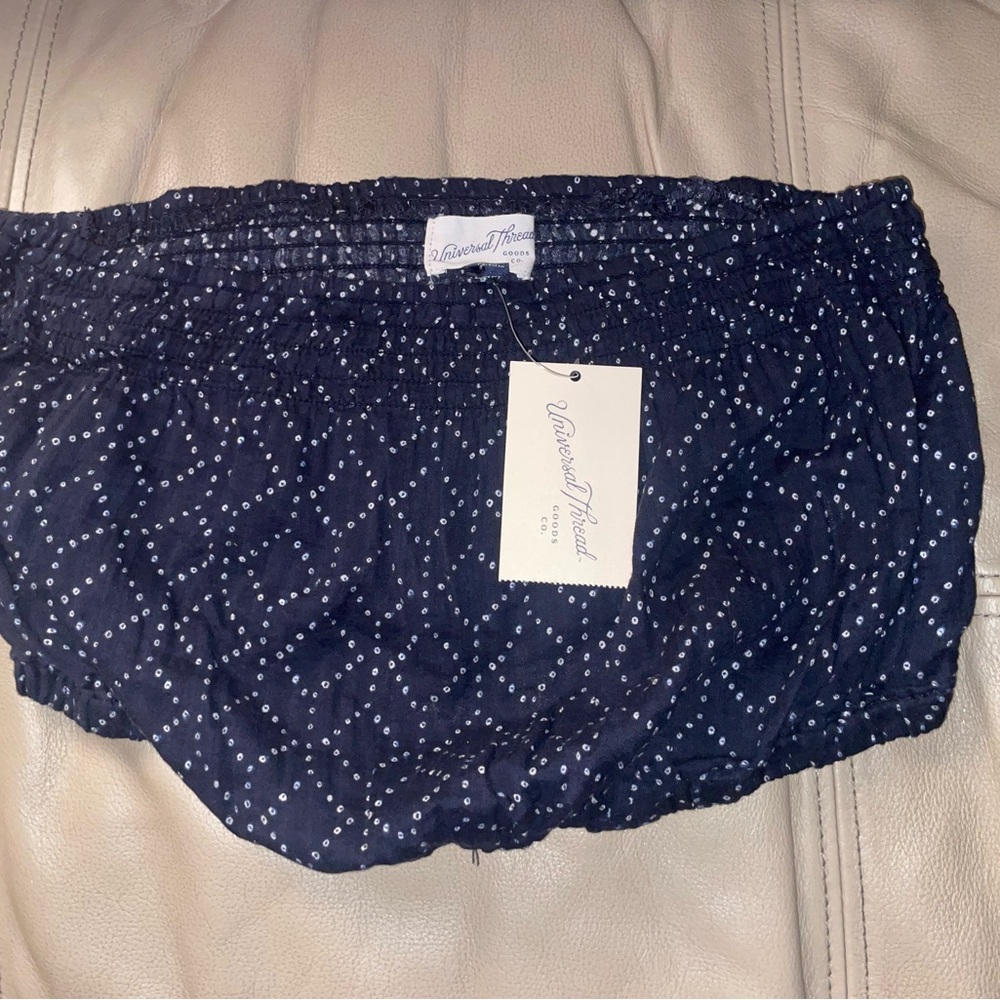 Women's Crinkle Gauze Tube Top - Universal Thread Size Small NWT Trendy Chic Fun - Picture 2 of 5